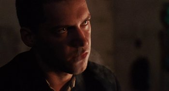 Movie still from “Lore” (2012), directed by Cate Shortland – A person looking at the camera; Close Up shot, Low angle