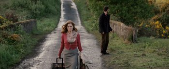 Movie still from “Leap Year” (2010), directed by Anand Tucker – Wide shot, Over the shoulder angle