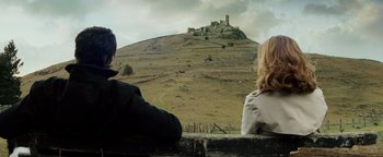 Movie still from “Leap Year” (2010), directed by Anand Tucker – Wide shot, Low angle