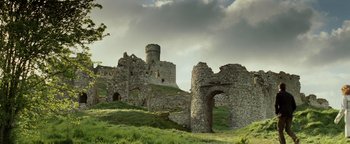 Movie still from “Leap Year” (2010), directed by Anand Tucker – Extreme Wide shot, Low angle