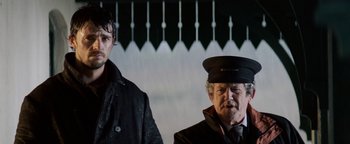 Movie still from “Leap Year” (2010), directed by Anand Tucker – Medium shot, Low angle