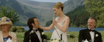 Movie still from “Leap Year” (2010), directed by Anand Tucker – Medium shot, Over the shoulder angle