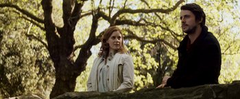 Movie still from “Leap Year” (2010), directed by Anand Tucker – Medium shot, Low angle