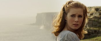 Movie still from “Leap Year” (2010), directed by Anand Tucker – A person near a body of water; Close Up shot, Low angle