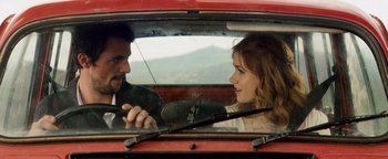 Movie still from “Leap Year” (2010), directed by Anand Tucker – Medium shot, Over the shoulder angle