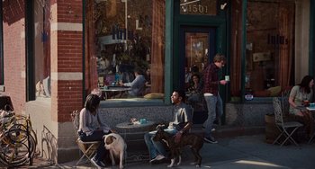 Movie still from “Love & Other Drugs” (2010), directed by Edward Zwick – Wide shot, High angle