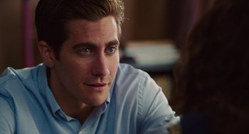 Movie still from “Love & Other Drugs” (2010), directed by Edward Zwick – Close Up shot, Over the shoulder angle