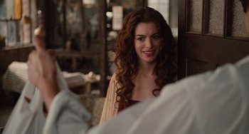 Movie still from “Love & Other Drugs” (2010), directed by Edward Zwick – Close Up shot, Over the shoulder angle