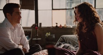 Movie still from “Love & Other Drugs” (2010), directed by Edward Zwick – Medium shot, Over the shoulder angle
