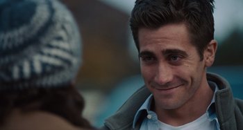 Movie still from “Love & Other Drugs” (2010), directed by Edward Zwick – Close Up shot, Over the shoulder angle
