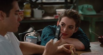 Movie still from “Love & Other Drugs” (2010), directed by Edward Zwick – Close Up shot, Over the shoulder angle