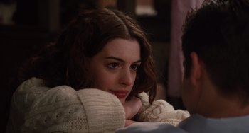 Movie still from “Love & Other Drugs” (2010), directed by Edward Zwick – Close Up shot, Over the shoulder angle