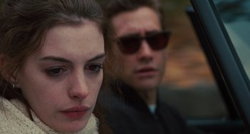 Movie still from “Love & Other Drugs” (2010), directed by Edward Zwick – Close Up shot, Over the shoulder angle