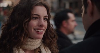 Movie still from “Love & Other Drugs” (2010), directed by Edward Zwick – Close Up shot, Over the shoulder angle