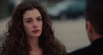 Movie still from “Love & Other Drugs” (2010), directed by Edward Zwick – Close Up shot, Over the shoulder angle