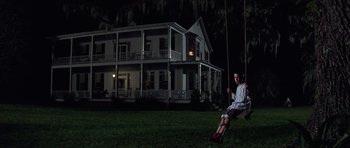 Movie still from “Forrest Gump” (1994), directed by Robert Zemeckis – Wide shot, Low angle