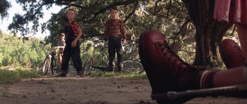 Movie still from “Forrest Gump” (1994), directed by Robert Zemeckis – Close Up shot, Low angle