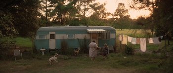 Movie still from “Forrest Gump” (1994), directed by Robert Zemeckis – Wide shot, Low angle