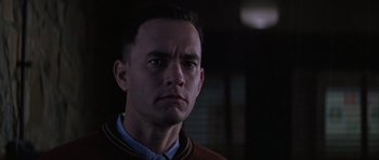 Movie still from “Forrest Gump” (1994), directed by Robert Zemeckis – Close Up shot, Low angle