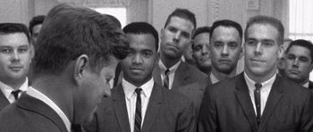 Movie still from “Forrest Gump” (1994), directed by Robert Zemeckis – Close Up shot, Low angle