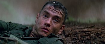 Movie still from “Forrest Gump” (1994), directed by Robert Zemeckis – Close Up shot, Low angle