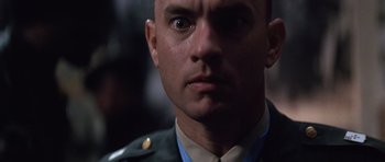 Movie still from “Forrest Gump” (1994), directed by Robert Zemeckis – Close Up shot, Low angle