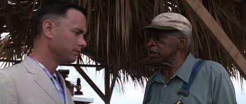 Movie still from “Forrest Gump” (1994), directed by Robert Zemeckis – Close Up shot, Low angle