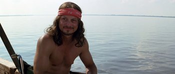 Movie still from “Forrest Gump” (1994), directed by Robert Zemeckis – Medium shot, Low angle