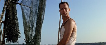 Movie still from “Forrest Gump” (1994), directed by Robert Zemeckis – Close Up shot, Low angle