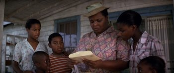 Movie still from “Forrest Gump” (1994), directed by Robert Zemeckis – Close Up shot, Over the shoulder angle