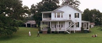 Movie still from “Forrest Gump” (1994), directed by Robert Zemeckis – Extreme Wide shot, Low angle