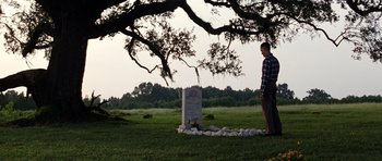 Movie still from “Forrest Gump” (1994), directed by Robert Zemeckis – Wide shot, Low angle