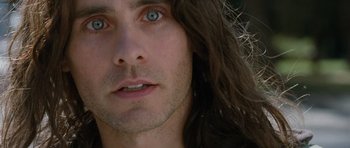 Movie still from “Mr. Nobody” (2009), directed by Jaco Van Dormael – A person with long hair; Close Up shot, High angle