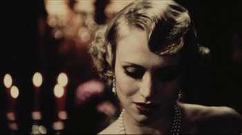 Movie still from “Once Upon a Time in America” (1984), directed by Sergio Leone – A person wearing a dress; Close Up shot, Low angle