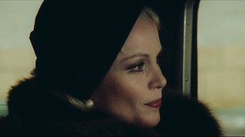 Movie still from “Once Upon a Time in America” (1984), directed by Sergio Leone – A person wearing a hat; Close Up shot, Over the shoulder angle