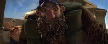 Movie still from “ParaNorman” (2012), directed by Sam Fell – The face of an animated character; Close Up shot, Low angle