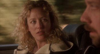 Movie still from “Sideways” (2004), directed by Alexander Payne – A person sitting in a car; Close Up shot, Over the shoulder angle