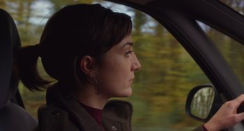 Movie still from “Petite Maman” (2021), directed by Céline Sciamma – Close Up shot, Over the shoulder angle