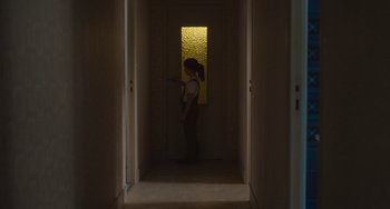 Movie still from “Petite Maman” (2021), directed by Céline Sciamma – Wide shot, High angle