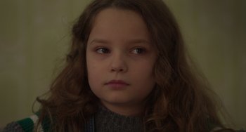 Movie still from “Petite Maman” (2021), directed by Céline Sciamma – Close Up shot, High angle