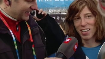 Movie still from “The Crash Reel” (2013), directed by Lucy Walker – A man and a woman are talking on a phone; Close Up shot, Low angle