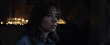 Movie still from “The Curse of La Llorona” (2019), directed by Michael Chaves – A person with long brown hair; Close Up shot, Over the shoulder angle