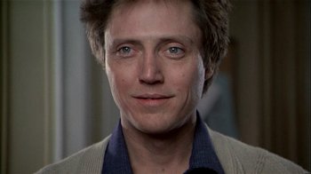 Movie still from “The Dead Zone” (1983), directed by David Cronenberg – A person wearing a jacket; Close Up shot, Low angle