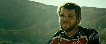 Movie still from “Point Break” (2015), directed by Ericson Core – Close Up shot, Low angle