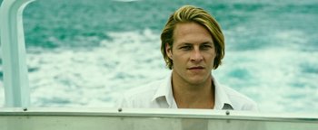 Movie still from “Point Break” (2015), directed by Ericson Core – Close Up shot, Low angle