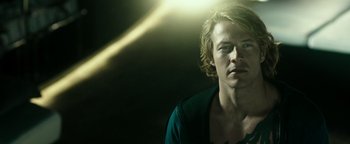 Movie still from “Point Break” (2015), directed by Ericson Core – Close Up shot, Low angle