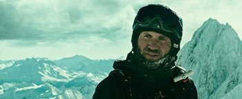 Movie still from “Point Break” (2015), directed by Ericson Core – Close Up shot, Low angle