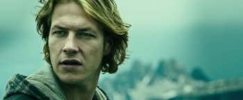 Movie still from “Point Break” (2015), directed by Ericson Core – Close Up shot, Low angle