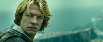 Movie still from “Point Break” (2015), directed by Ericson Core – Close Up shot, Low angle