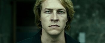 Movie still from “Point Break” (2015), directed by Ericson Core – Close Up shot, Low angle